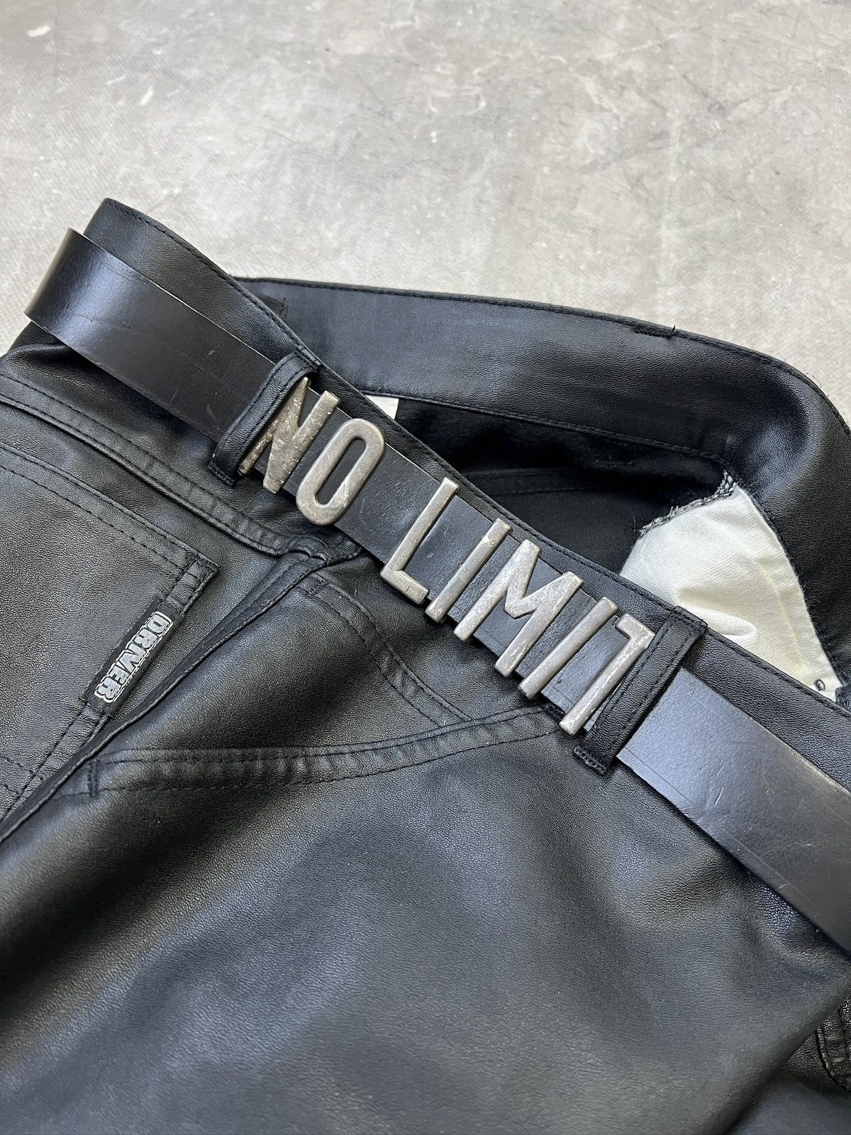 Other Leather avant garde no Limit ann demeulemeester style belt Size ONE SIZE - 3 Thumbnail