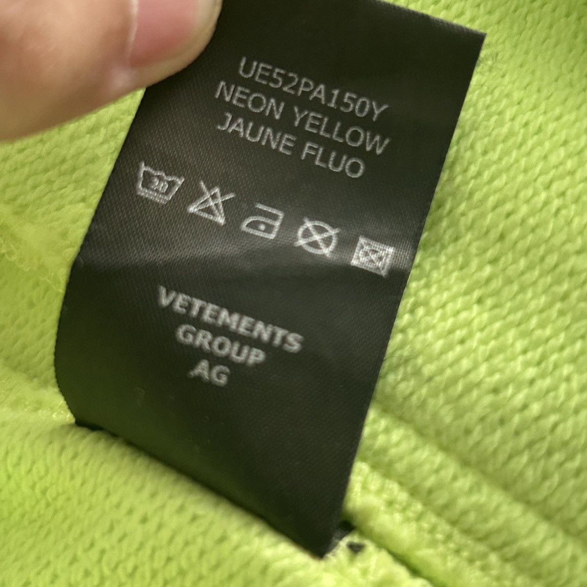Vetements New Vetement Logo Straight Leg Sweatpants Size XS Size US 29 - 5 Thumbnail
