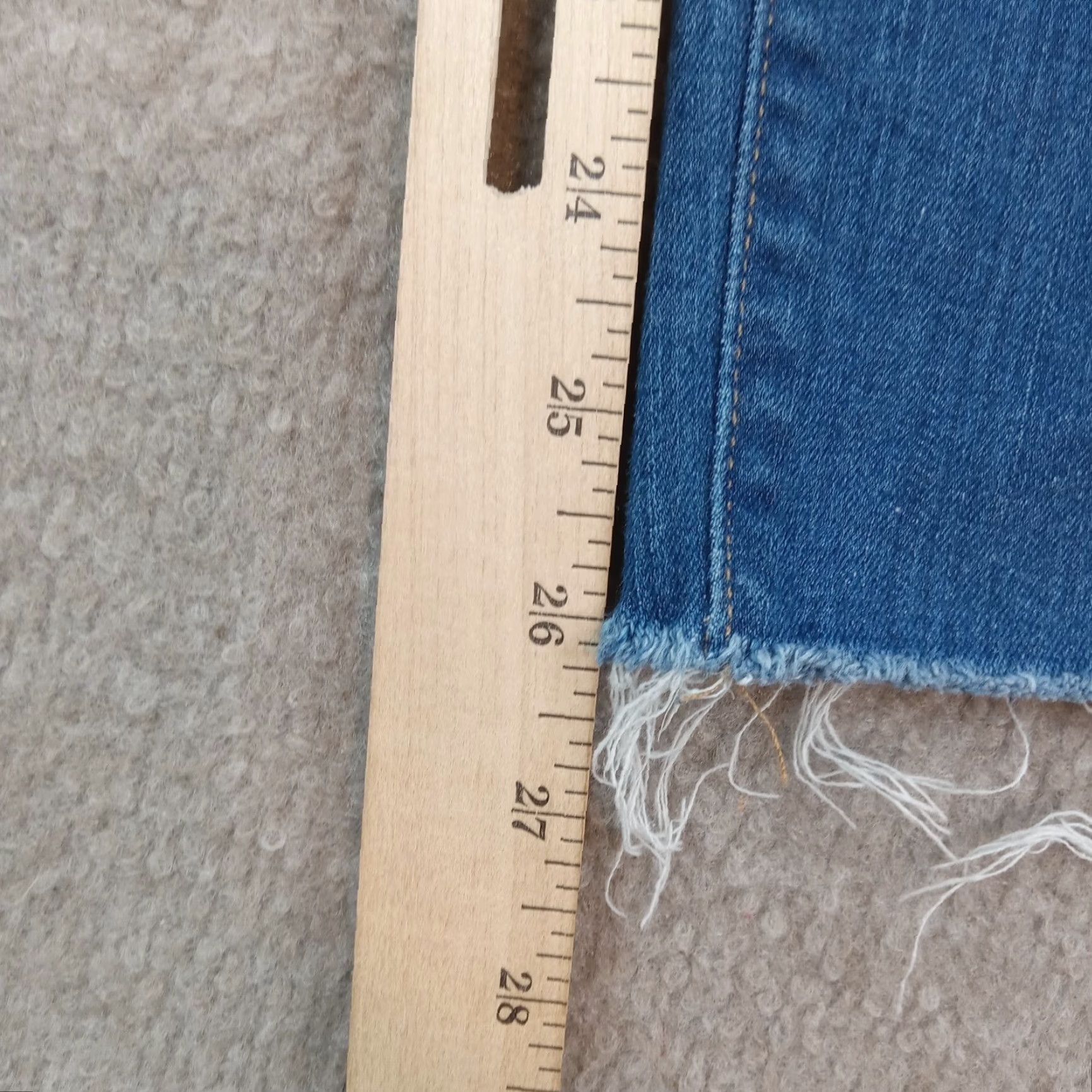 Madewell Madewell Skinny Jeans Women's Size 29 Blue Denim Mid Rise Stretch 30x26 Size 30" / US 8 / IT 44 - 3 Thumbnail