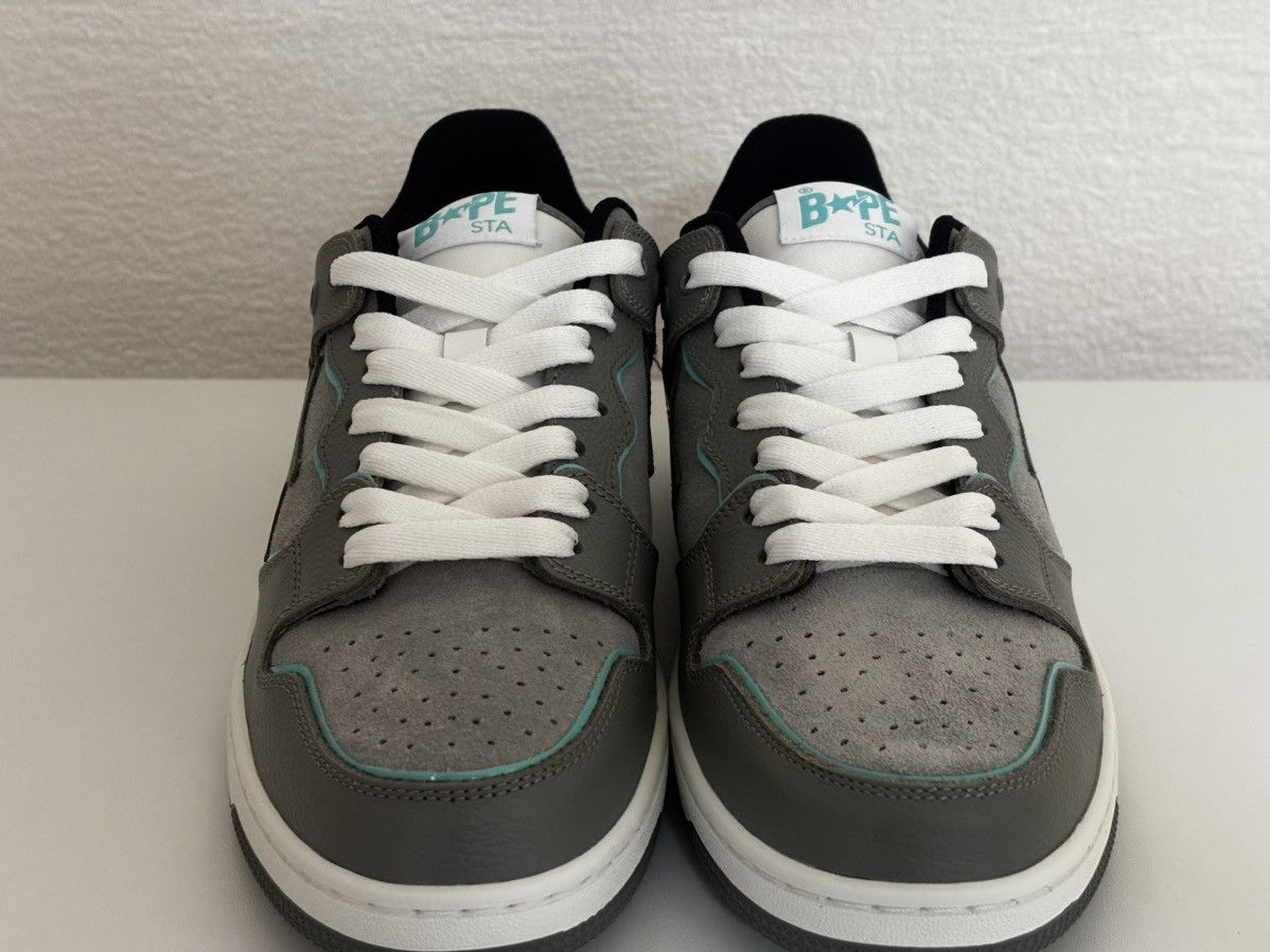Bape Authentic ape bape SK8 sta #2 gray new US 9.5 bapesta Size US 9.5 / EU 42-43 - 3 Thumbnail