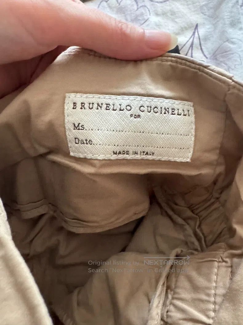Brunello Cucinelli Brunello Cucinelli High Waist Pants Size 25" / US 0 / IT 36 - 4 Thumbnail
