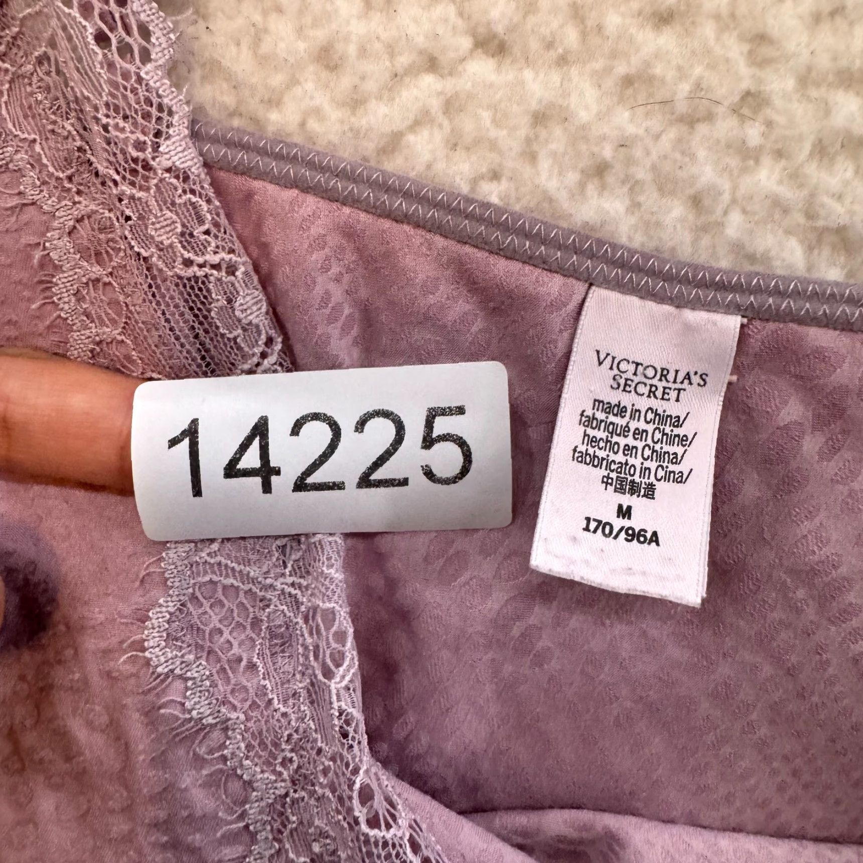 Victoria's Secret Victoria's Secret Camisole Tank Top M Purple Lilac Lavender Lace Women Medium Purple Lace Camisole Women M Purple Size M / US 6-8 / IT 42-44 - 8 Thumbnail