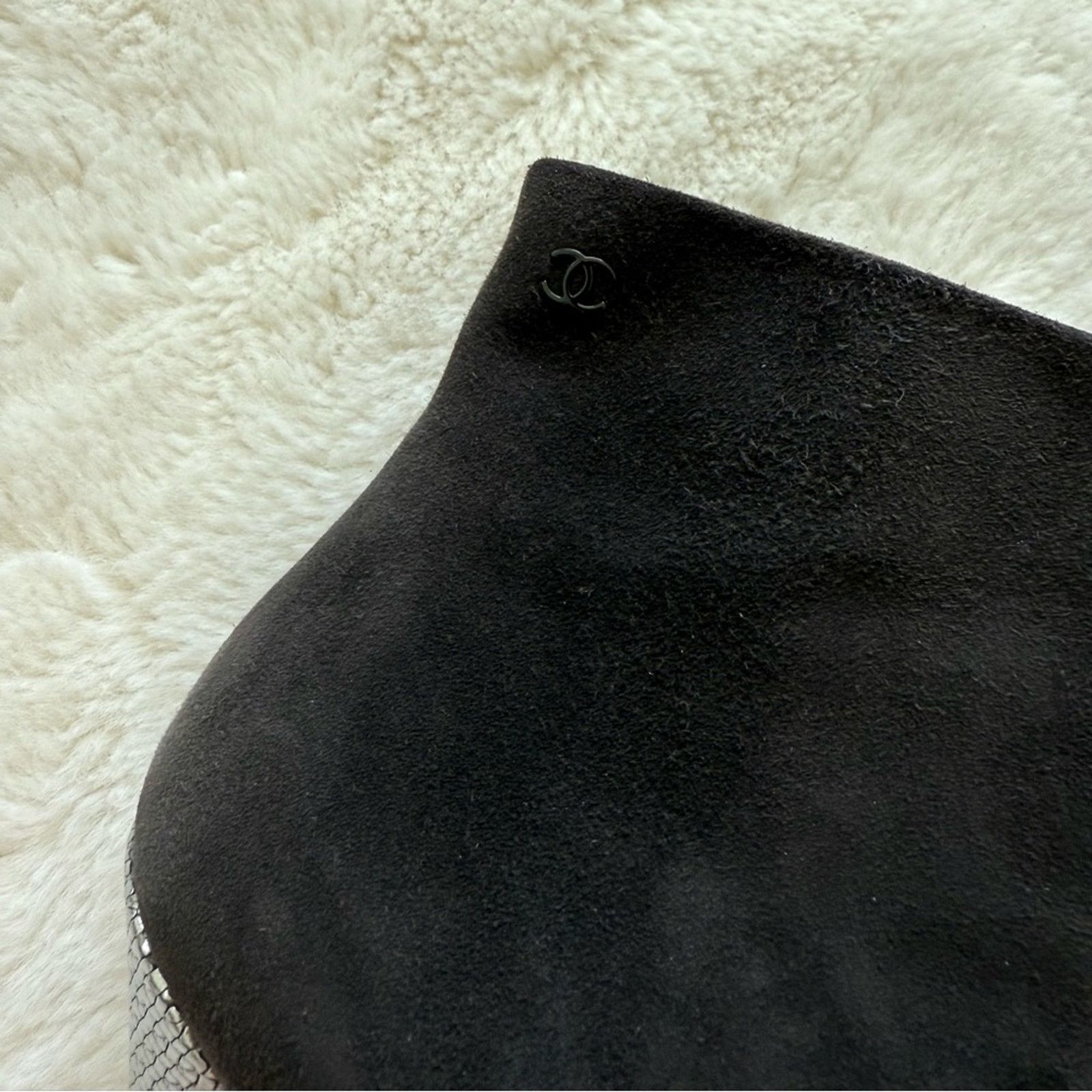 Chanel CHANEL women suede grey boots size 38 EU Authentic 1750$ Size US 8 / IT 38 - 6 Thumbnail