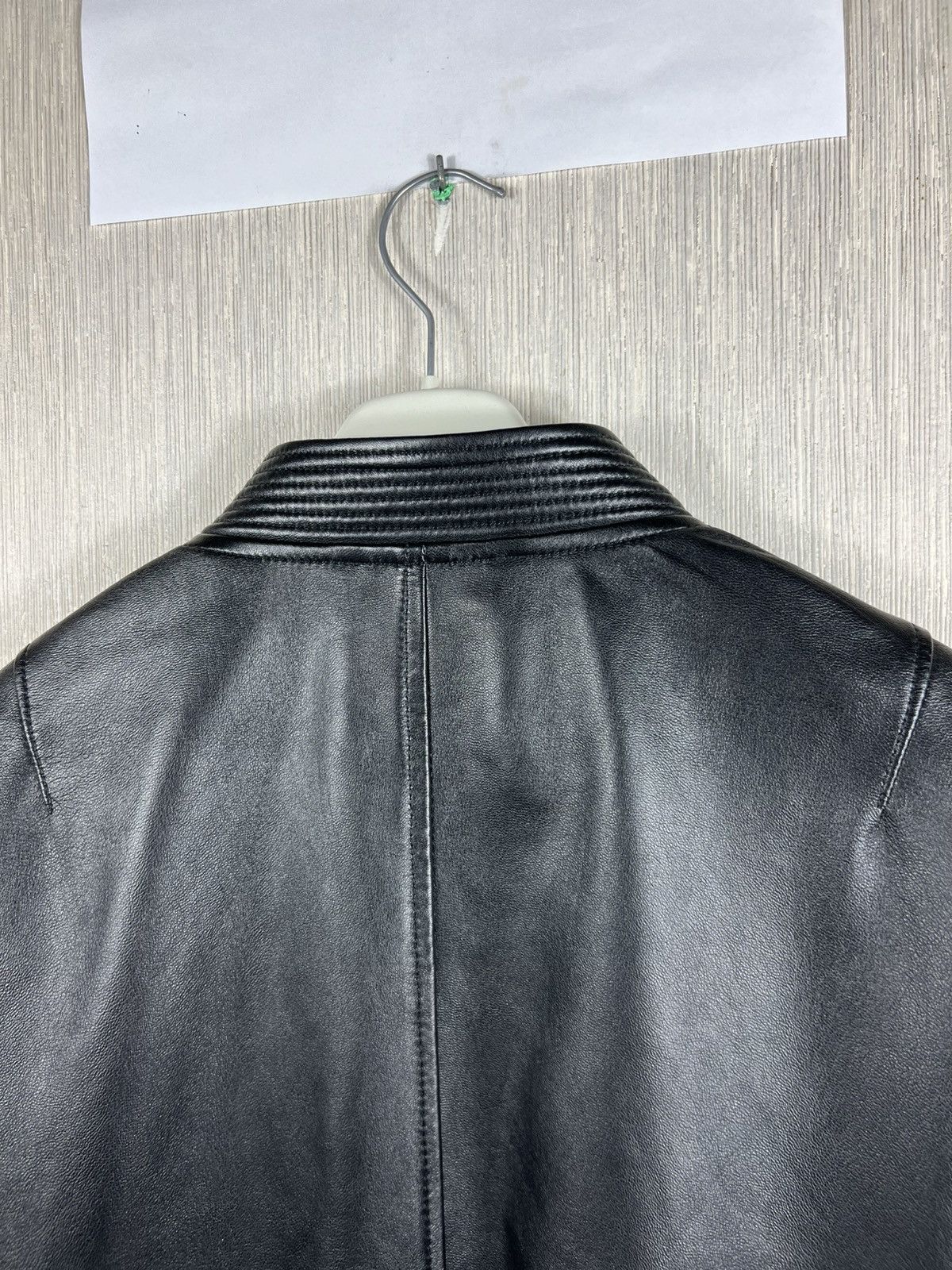 Diesel Black Gold Diesel Black Gold lambskin leather 5 zip jacket luxury Size US L / EU 52-54 / 3 - 15 Thumbnail