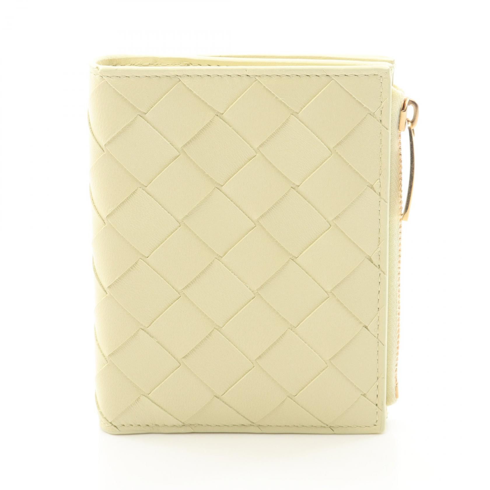 Bottega Veneta Bottega Veneta Bottega Veneta Intrecciato Leather Wallet Leather Short Wallet 707601VCPP37406 DUTY FREE for USA Size ONE SIZE - 1 Thumbnail