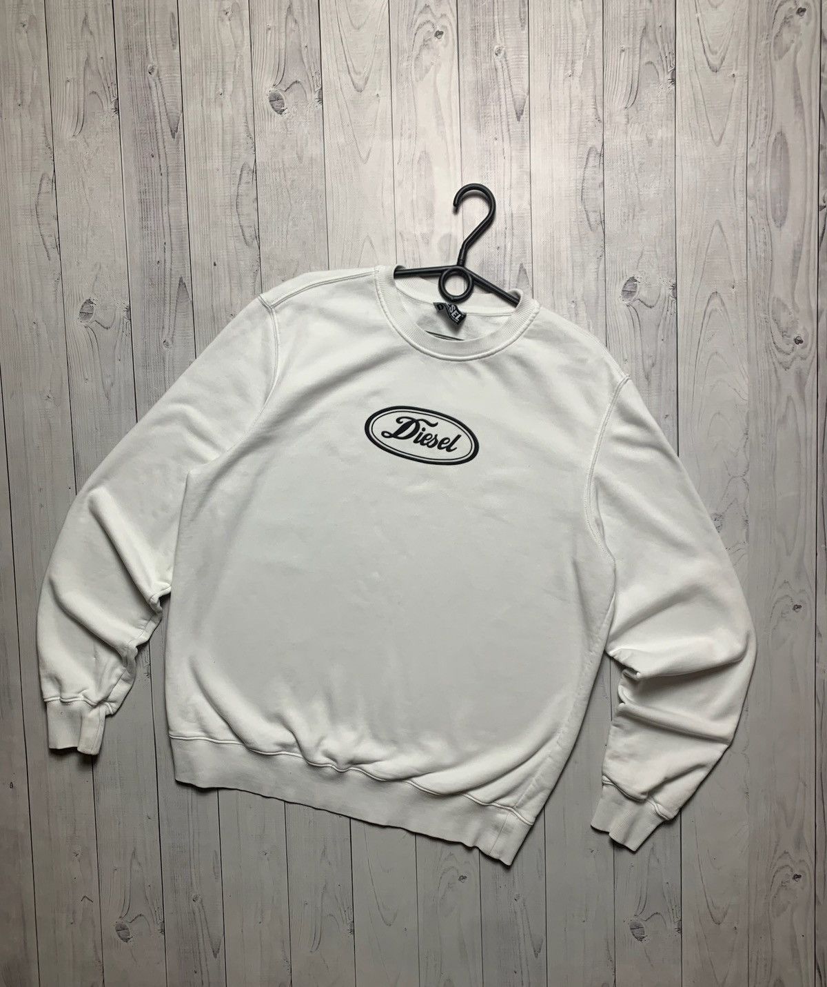 Diesel × Vintage Vintage Diesel sweatshirt logo size XL like Ford Size US XL / EU 56 / 4 - 1 Thumbnail