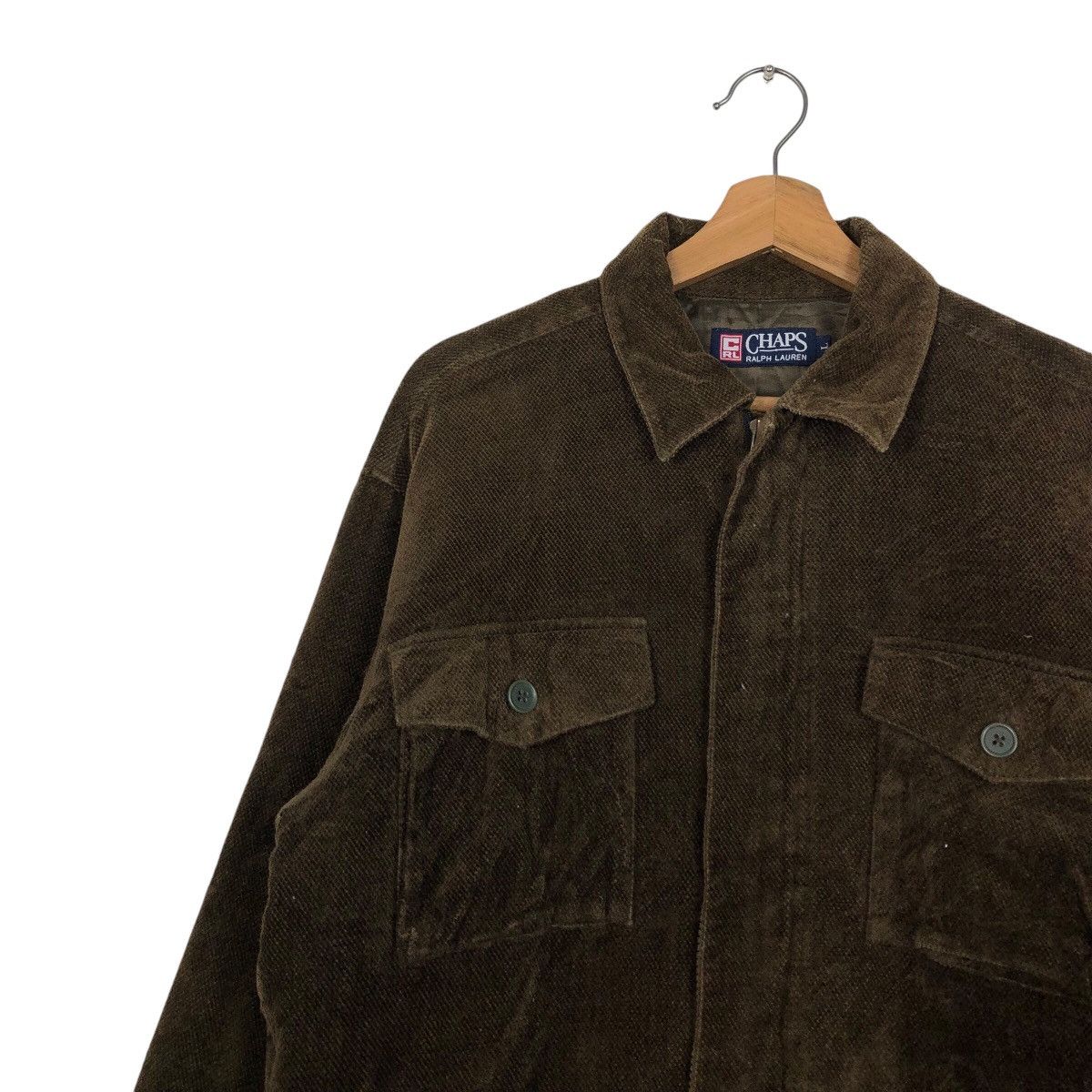 Chaps Ralph Lauren 📌Vintage Velvet Chore Jacket Chaps Ralph Lauren Size US L / EU 52-54 / 3 - 8 Thumbnail