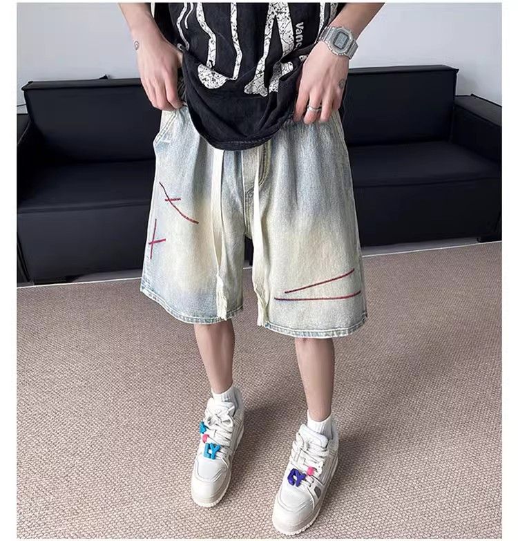 Japanese Brand × Jean Straight washed casual jeans Size US 32 / EU 48 - 5 Thumbnail