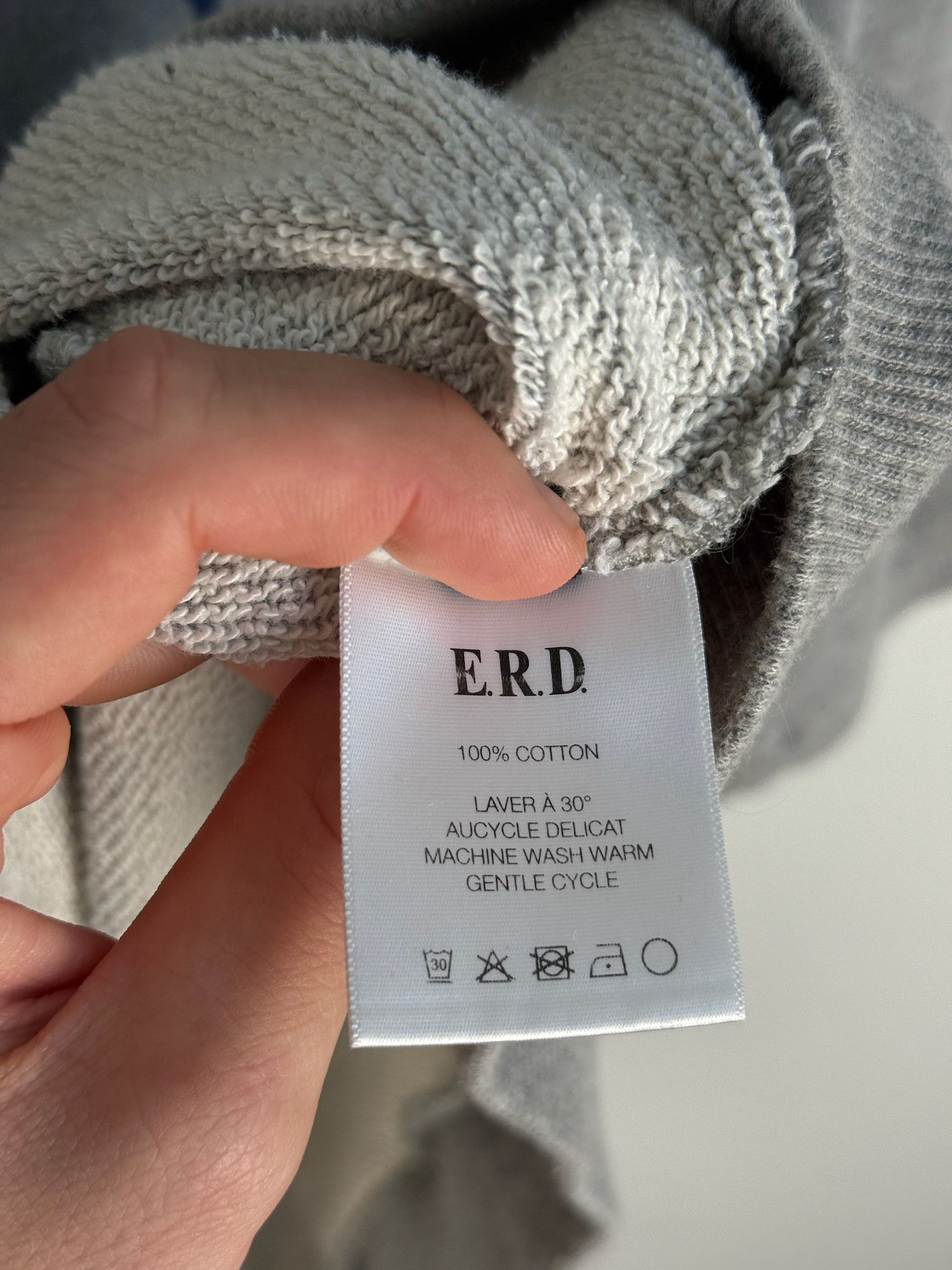 Enfants Riches Deprimes 🚭EXTREMELY RARE🚭 2019 LE ROSEY GREY SHORT SLEEVE CREWNECK Size US L / EU 52-54 / 3 - 7 Thumbnail