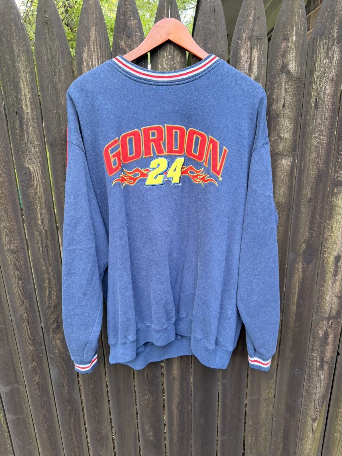 Chase Authentics VTG Chase Authentics Jeff Gordon #24 Nascar Crewneck Size XL Size US XL / EU 56 / 4 - 1 Thumbnail