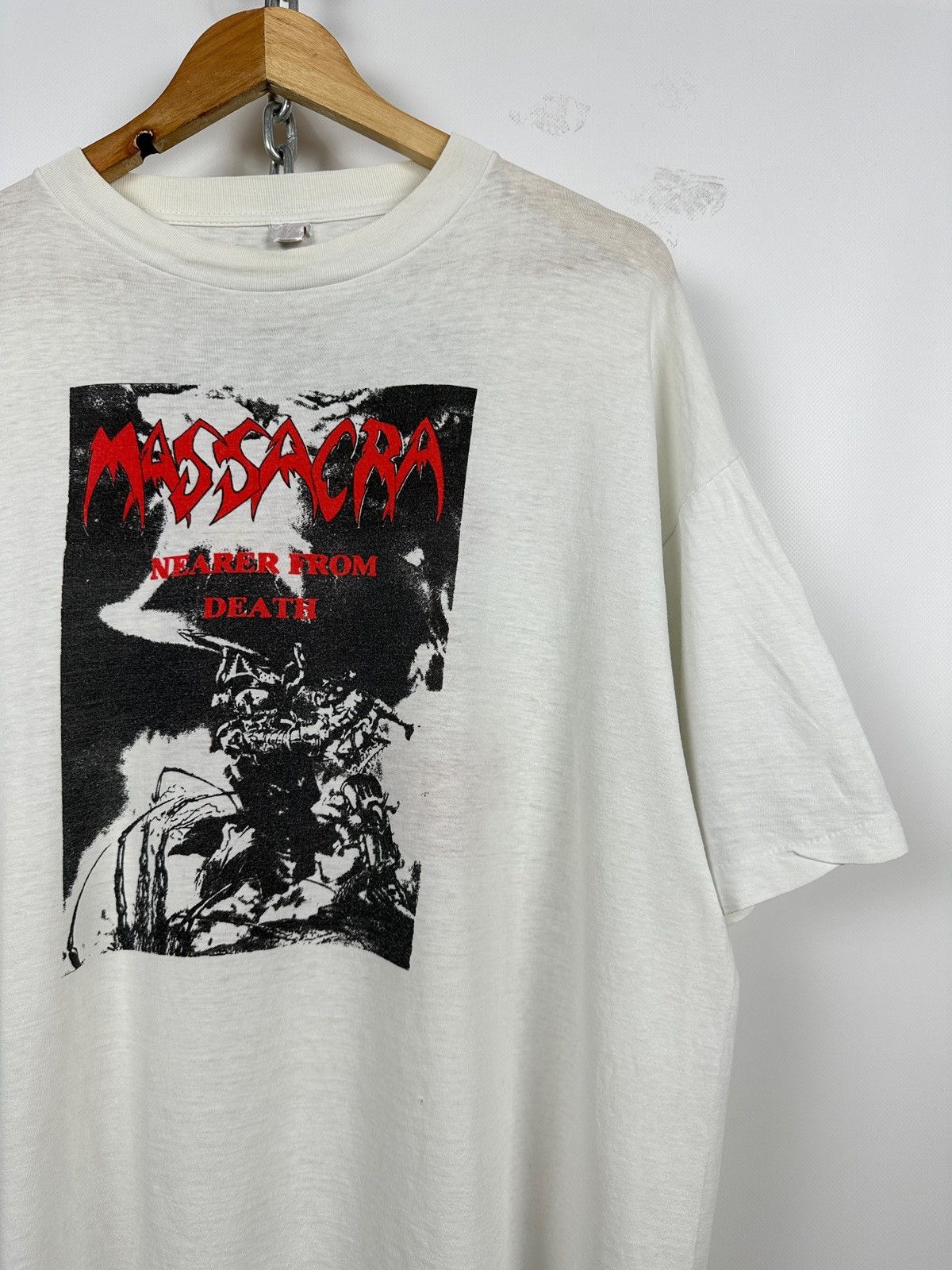 Band Tees Vintage Massacra Nearer From Death Metal Band T-Shirt Size US XXL / EU 58 / 5 - 6 Thumbnail