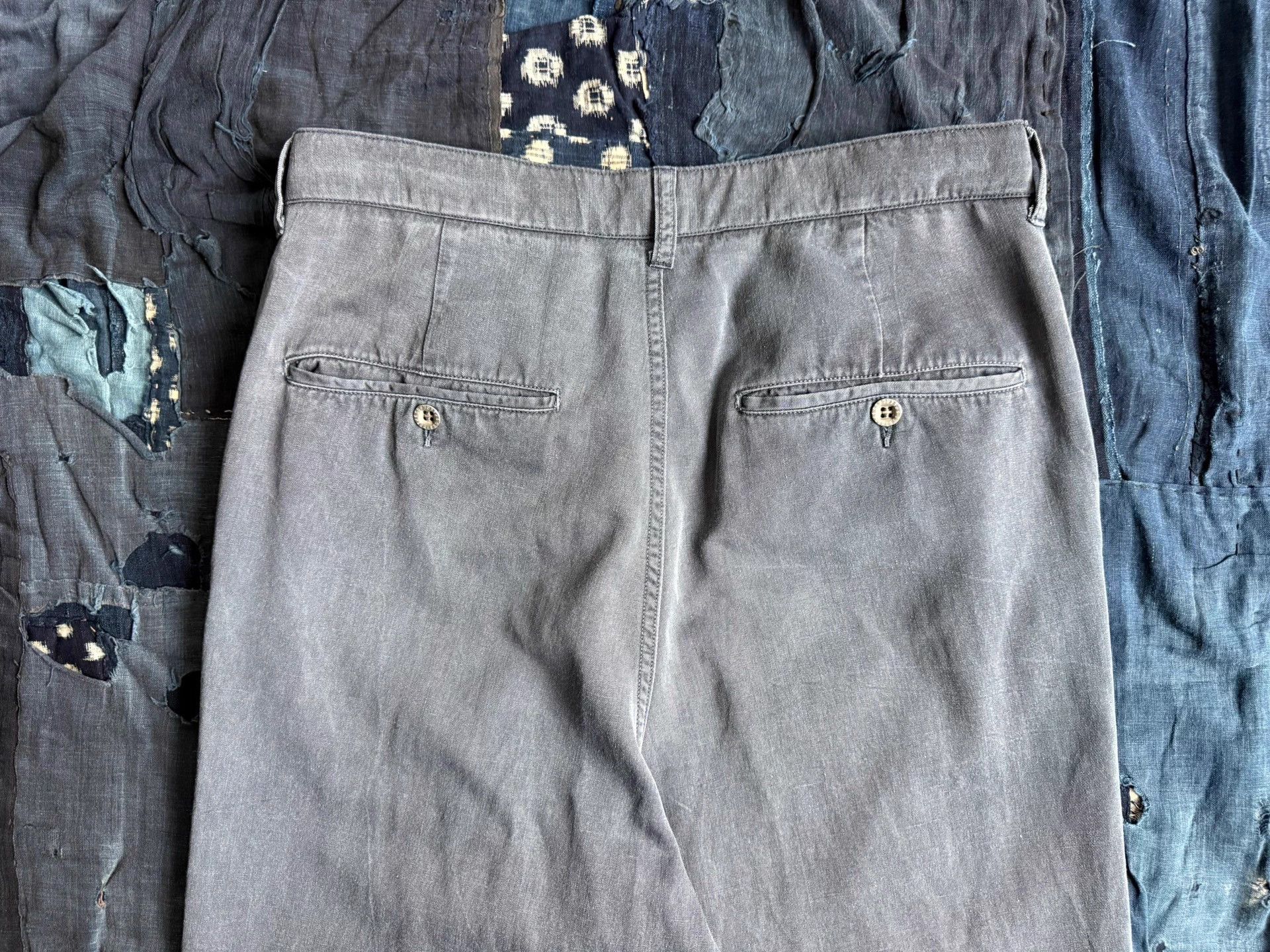 Visvim VISVIM 25AW ICT WIDE SLACKS DMGD Navy 2 Limited Size US 32 / EU 48 - 4 Thumbnail