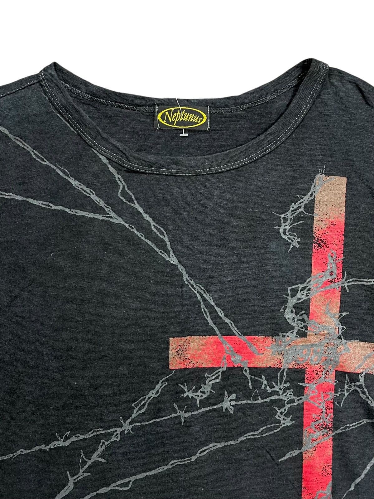 Hysteric Glamour 2000s Neptunus - Barbed Cross Extra Longsleeve Size US M / EU 48-50 / 2 - 6 Thumbnail