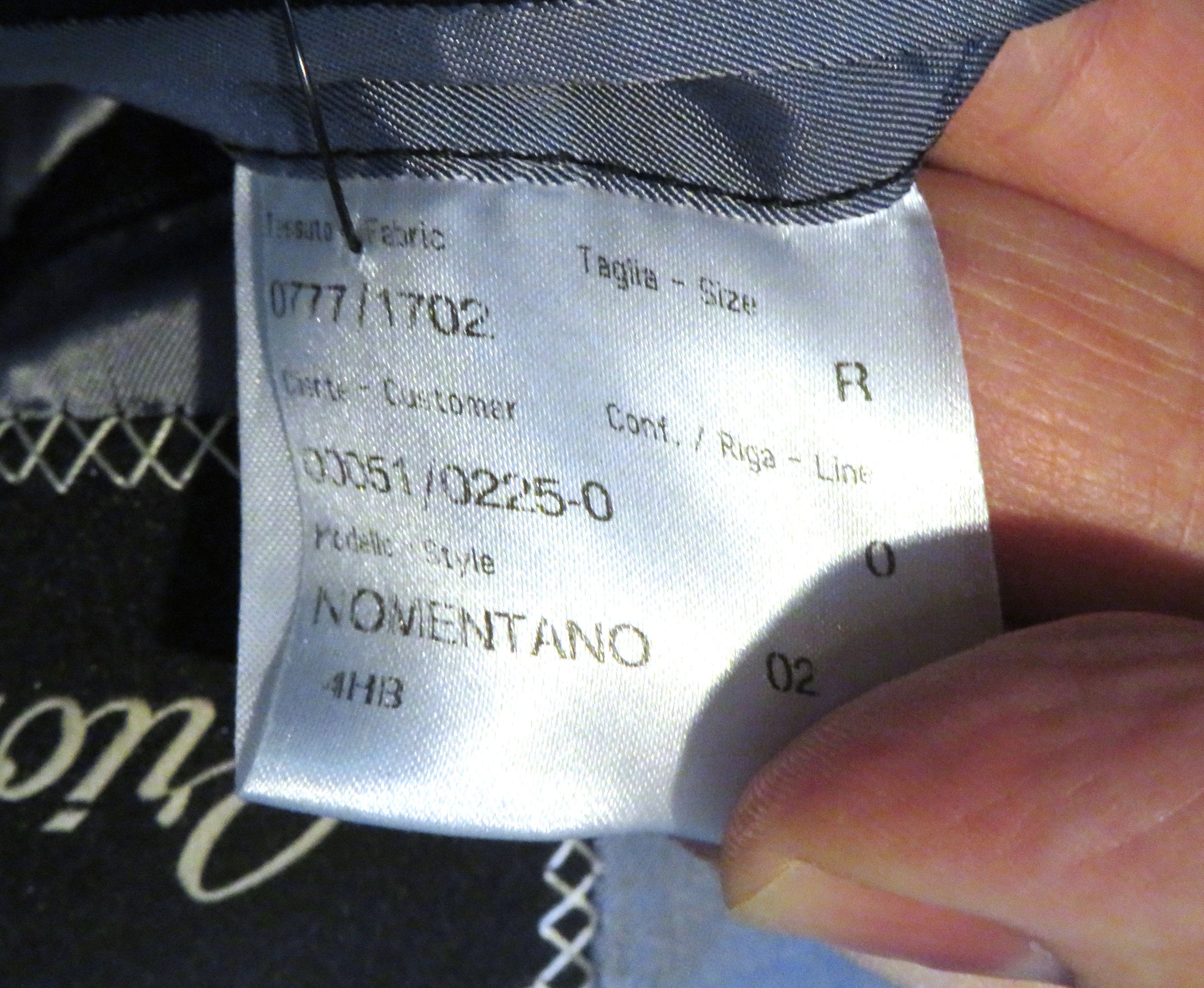 Brioni Super 160 Nomentano Custom Navy Stripe Two Button Suit 42L Size 42L - 17 Thumbnail