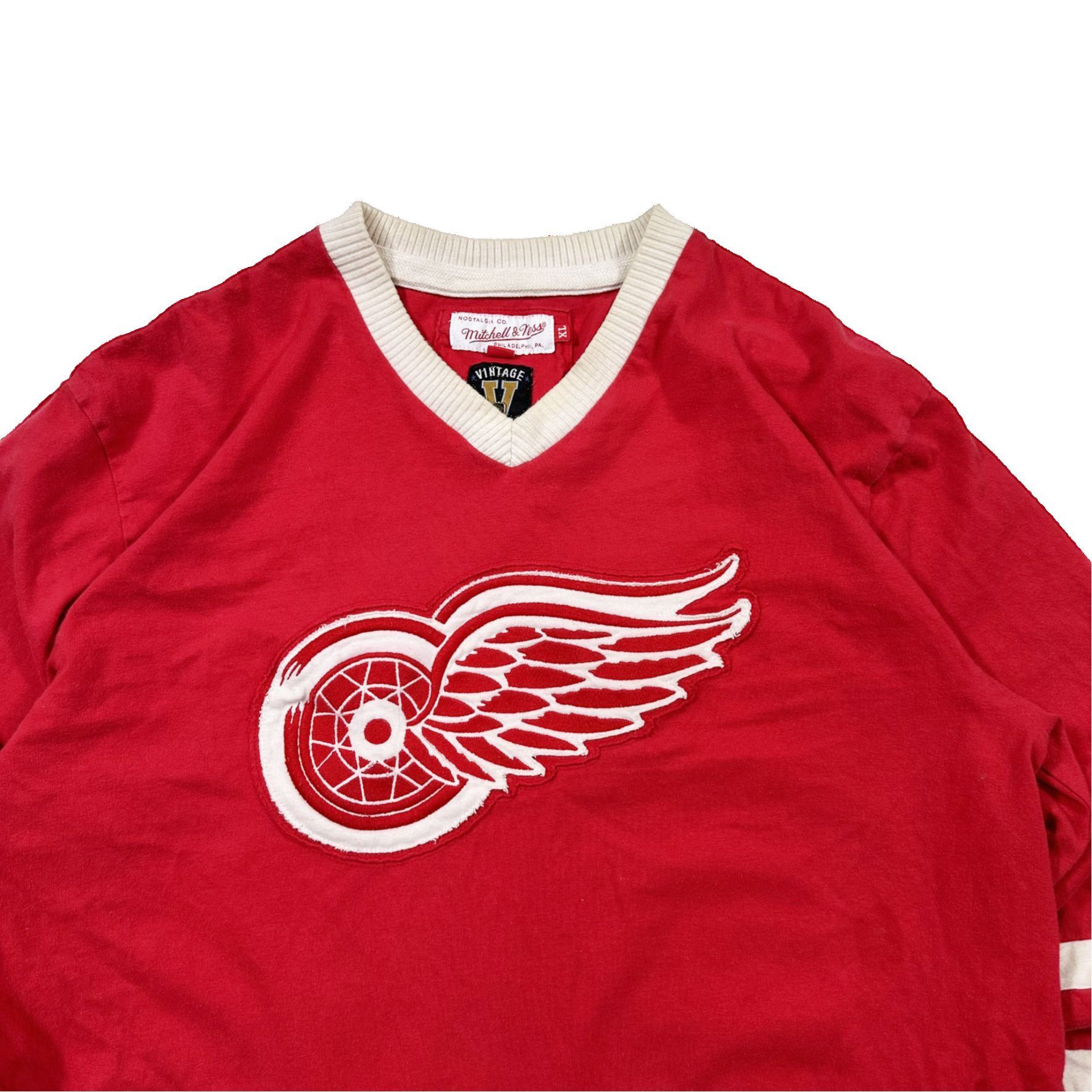 Vintage Vintage Mitchell & Ness Vintage Hockey Detroit Red Wings Size US XL / EU 56 / 4 - 2 Thumbnail