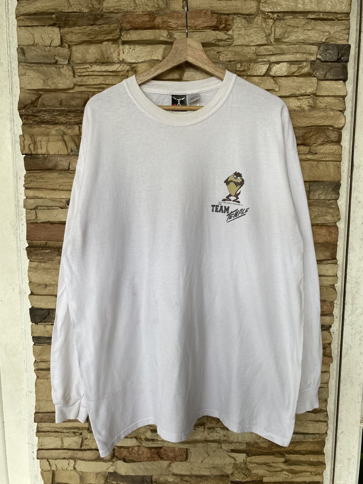 Vintage Vintage TazMania Long Sleeve Tees Size US XL / EU 56 / 4 - 2 Thumbnail