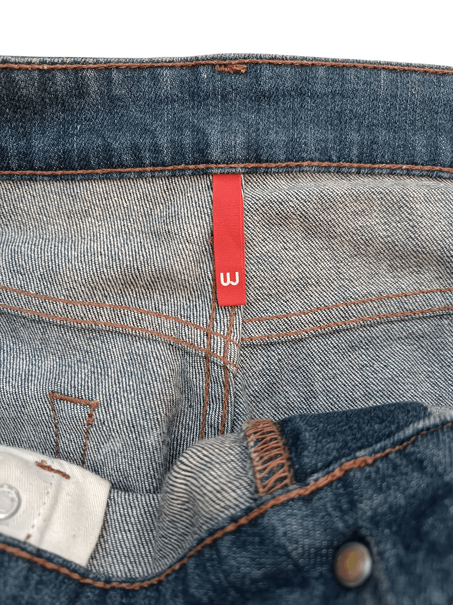 Jun Takahashi Vintage Uniqlo S002 Baggy Splatter Rare Design Jeans E213 Size US 36 / EU 52 - 13 Thumbnail