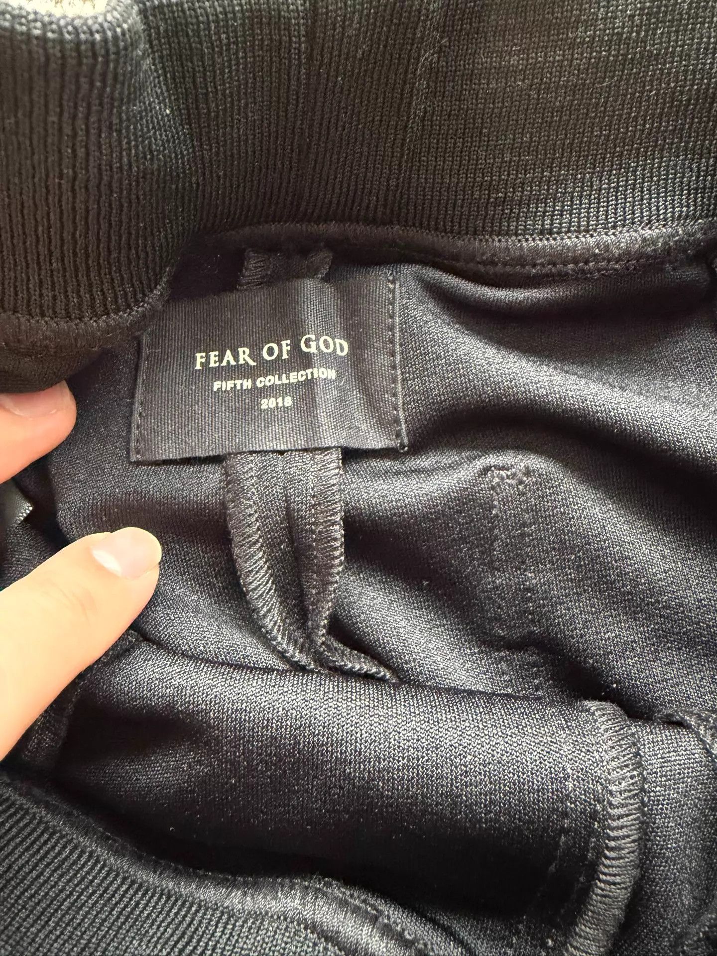 Fear of God Fear of God 5th LA Excl black buckle TrackPants L BNY Size US 34 / EU 50 - 5 Thumbnail