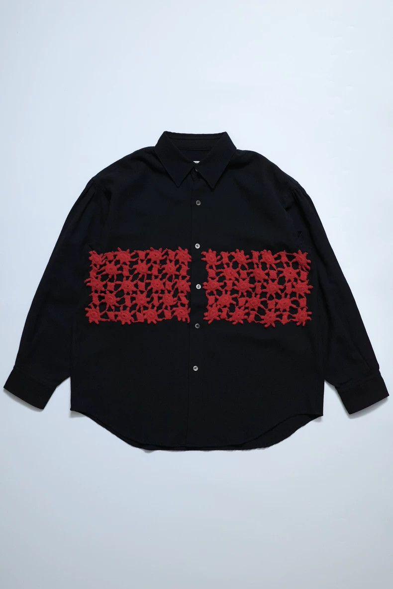 Comme des Garcons Comme Des Garcons Octagonal wool shirt Size M / US 6-8 / IT 42-44 - 1 Thumbnail