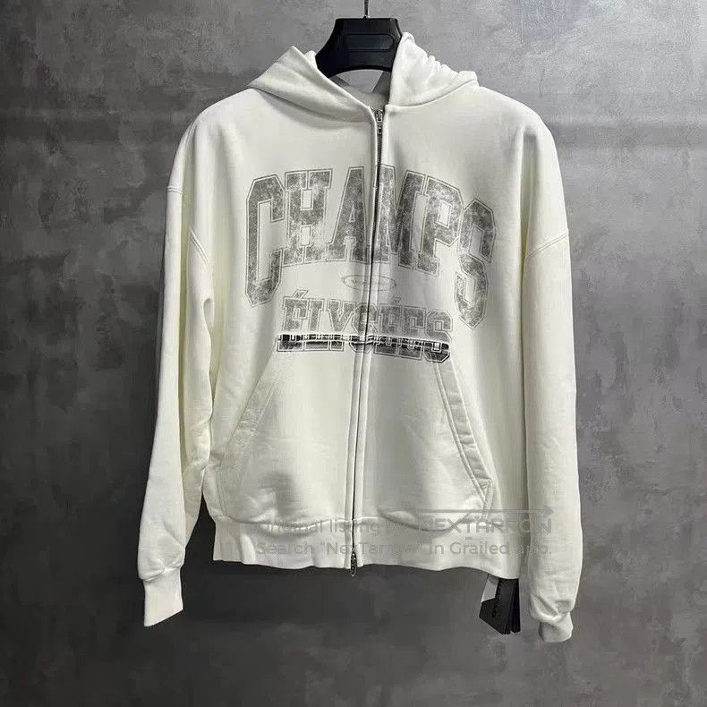 Balenciaga Balenciaga White Logo Zip Hoodie 2024. Size US XS / EU 42 / 0 - 1 Thumbnail
