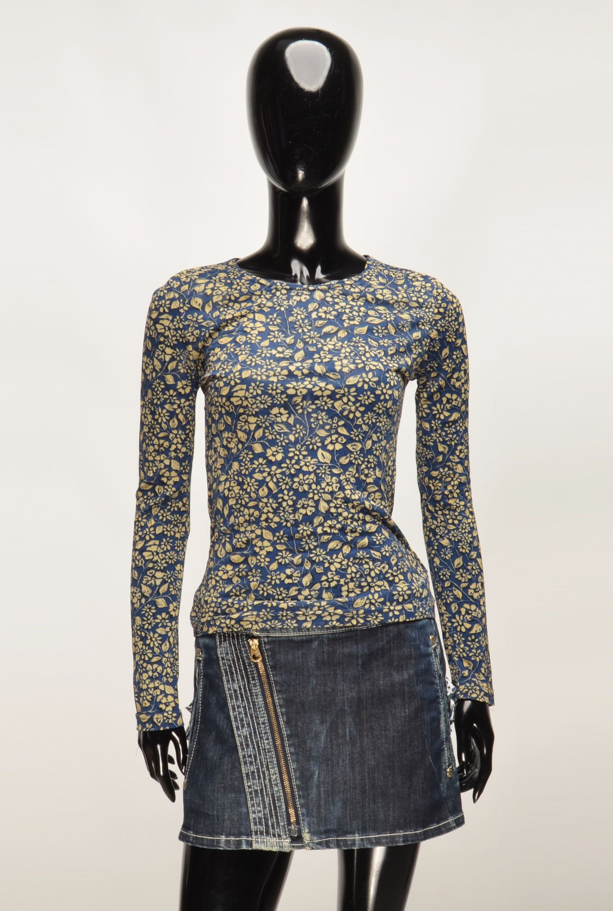 Other Vintage Kookai Y2K Mesh Floral Cottage Long Sleeve Top Size S / US 4 / IT 40 - 1 Thumbnail