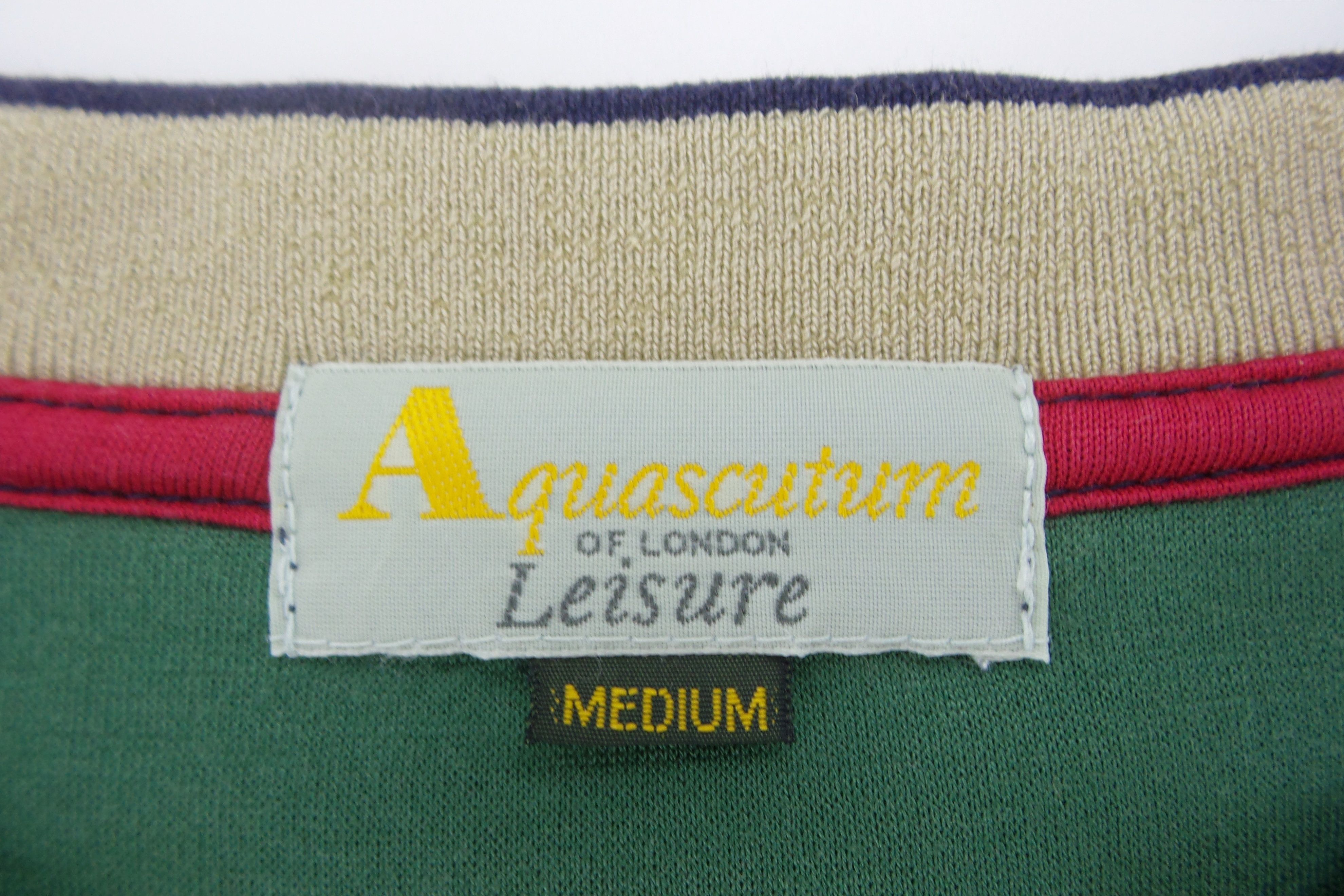 Aquascutum Aquascutum Small Logo Band Collar T-shirts Size US M / EU 48-50 / 2 - 3 Thumbnail