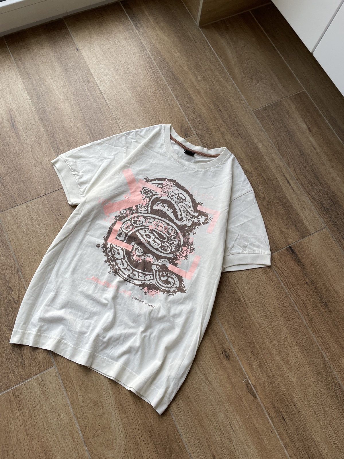 Diesel Diesel Vintage T-Shirt Big Logo Dragon Avant Garde Japanese Size US M / EU 48-50 / 2 - 2 Thumbnail