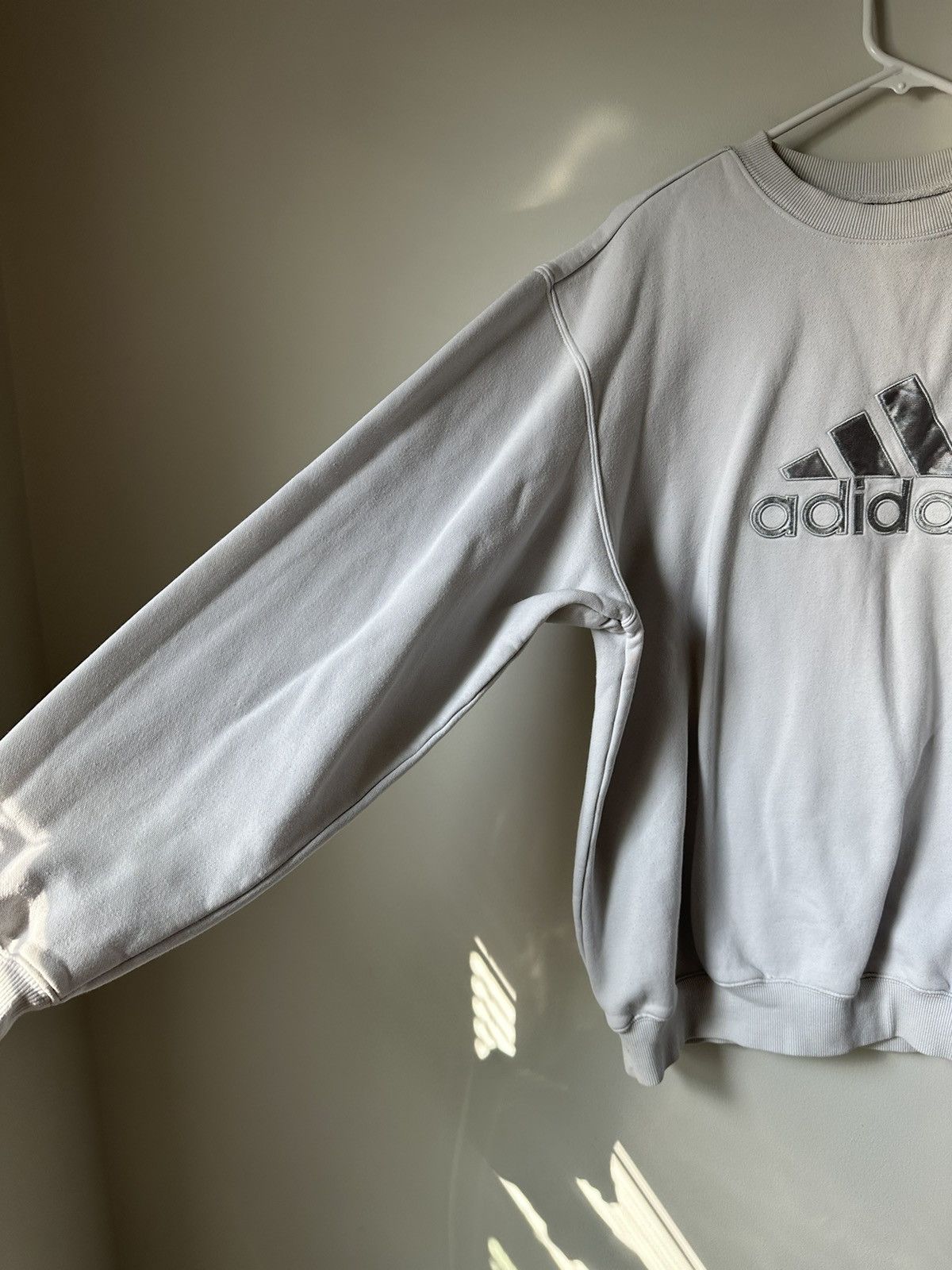 Adidas × Vintage Vintage Adidas Embroidered Sweatshirt Size US L / EU 52-54 / 3 - 4 Thumbnail