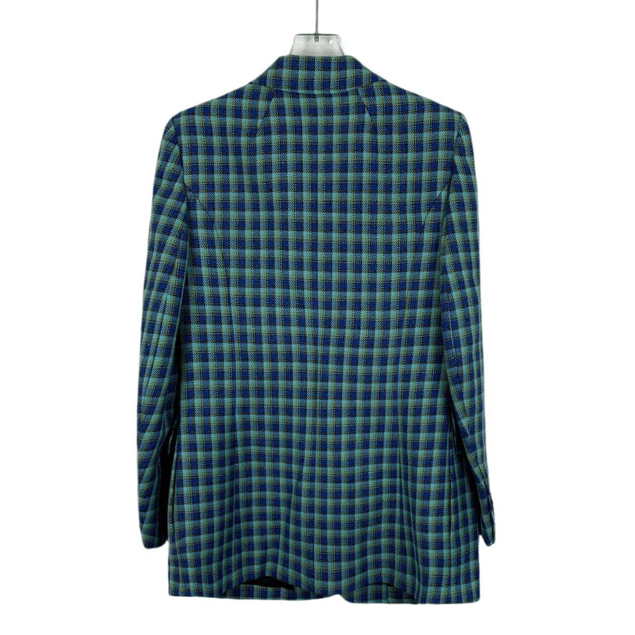 Balenciaga Balenciaga Colorblock Check Wool Blazer (Size S) Size S / US 4 / IT 40 - 7 Thumbnail