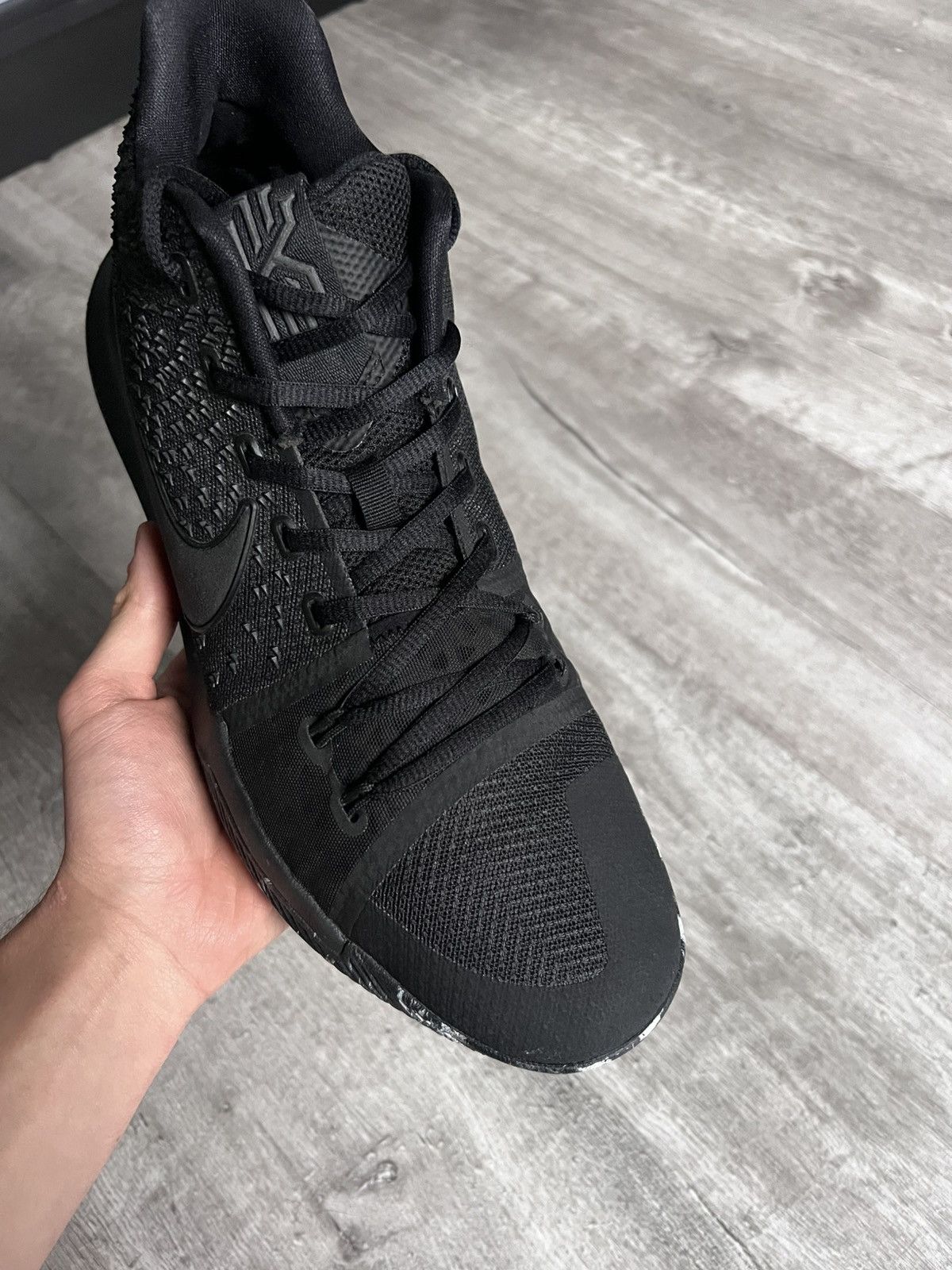 Nike Nike Kyrie 3 Black Marble Size US 12 / EU 45 - 3 Thumbnail