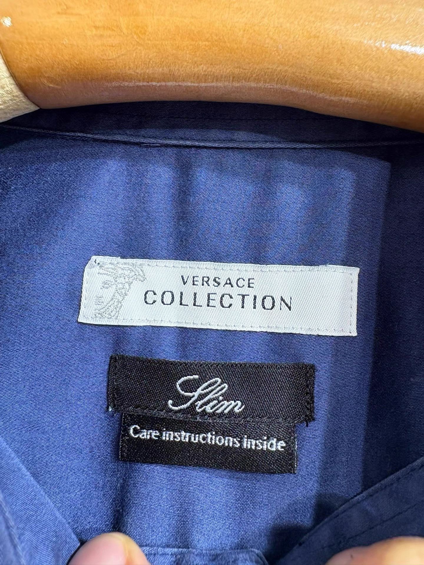 Versace Versace Men's Long Sleeve Shirt K29 Size US XS / EU 42 / 0 - 3 Thumbnail