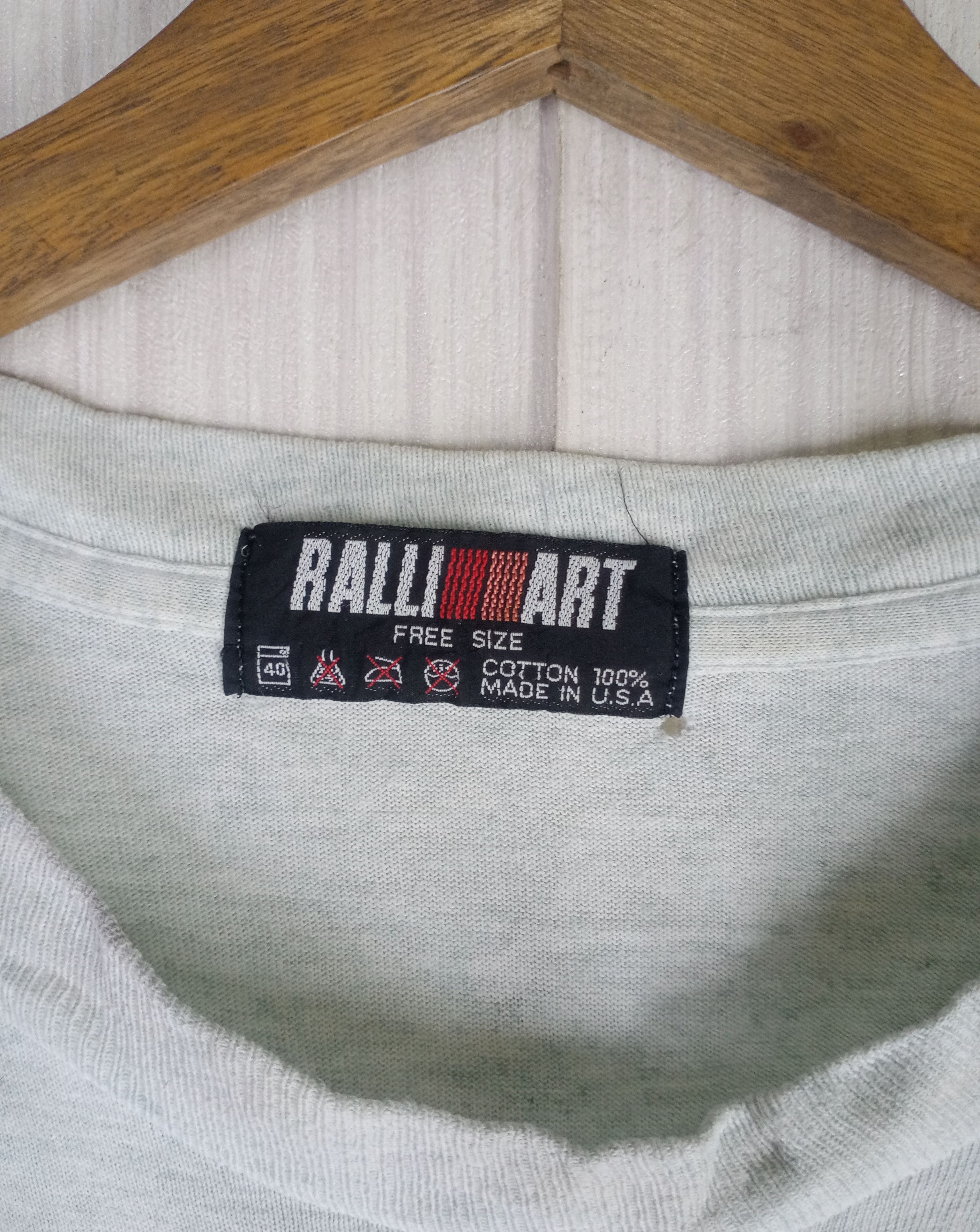 Sports Specialties × Vintage Very Rare Vintage 80s Ralliart Race & Rally Tshirt Size US L / EU 52-54 / 3 - 5 Thumbnail