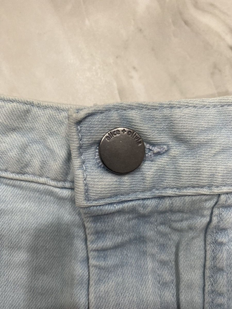Alice + Olivia × Vintage Alice + Olivia Braided WaistBand Jeans Size 26" / US 2 / IT 38 - 2 Thumbnail