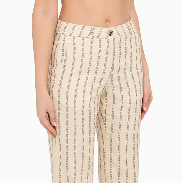 Golden Goose o1y0725 Casual Pant in Sand Size 26" / US 2 / IT 38 - 2 Thumbnail