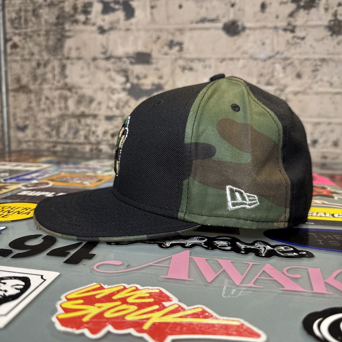 New Era × New York Yankees NY Yankees New Era 59Fifty Camo Fitted Sz 7 3/8 59 Cm Size ONE SIZE - 2 Thumbnail
