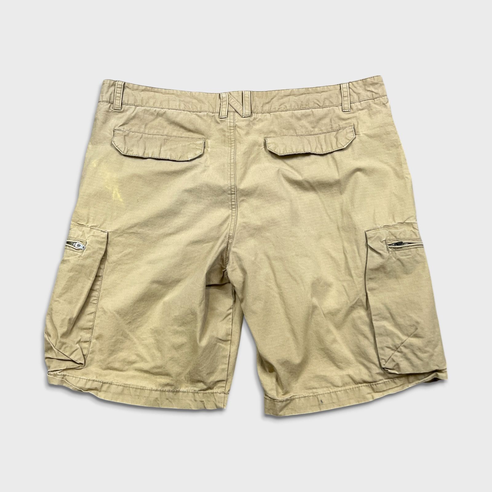 Nike × Vintage Nike Sportswear Shorts Size 36 Swoosh Cargo Khaki Pants Size US 36 / EU 52 - 5 Thumbnail