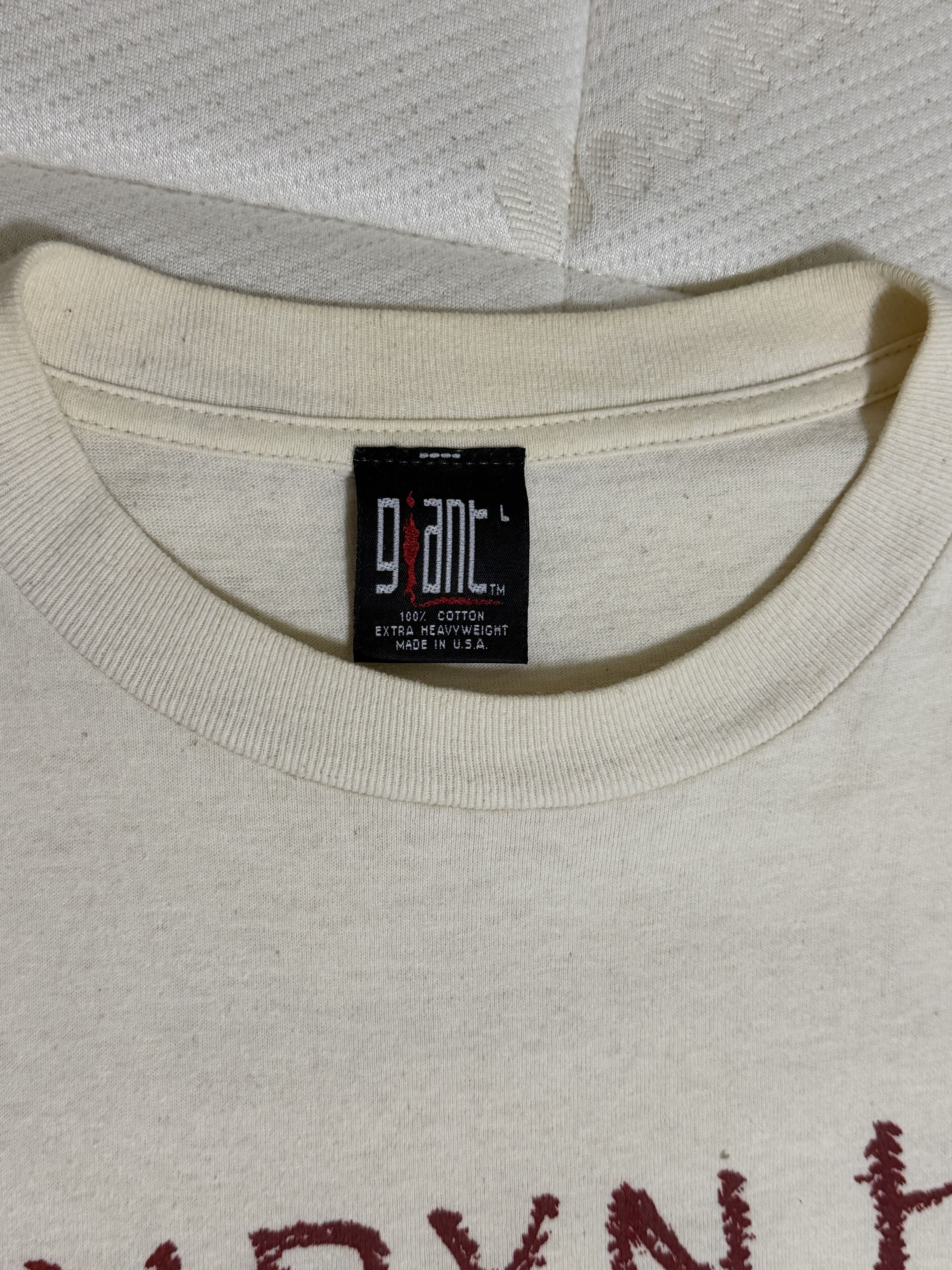 Vintage 1999 Lauryn Hill Miseducation Tour Tee Giant Tag White L Size US L / EU 52-54 / 3 - 3 Thumbnail