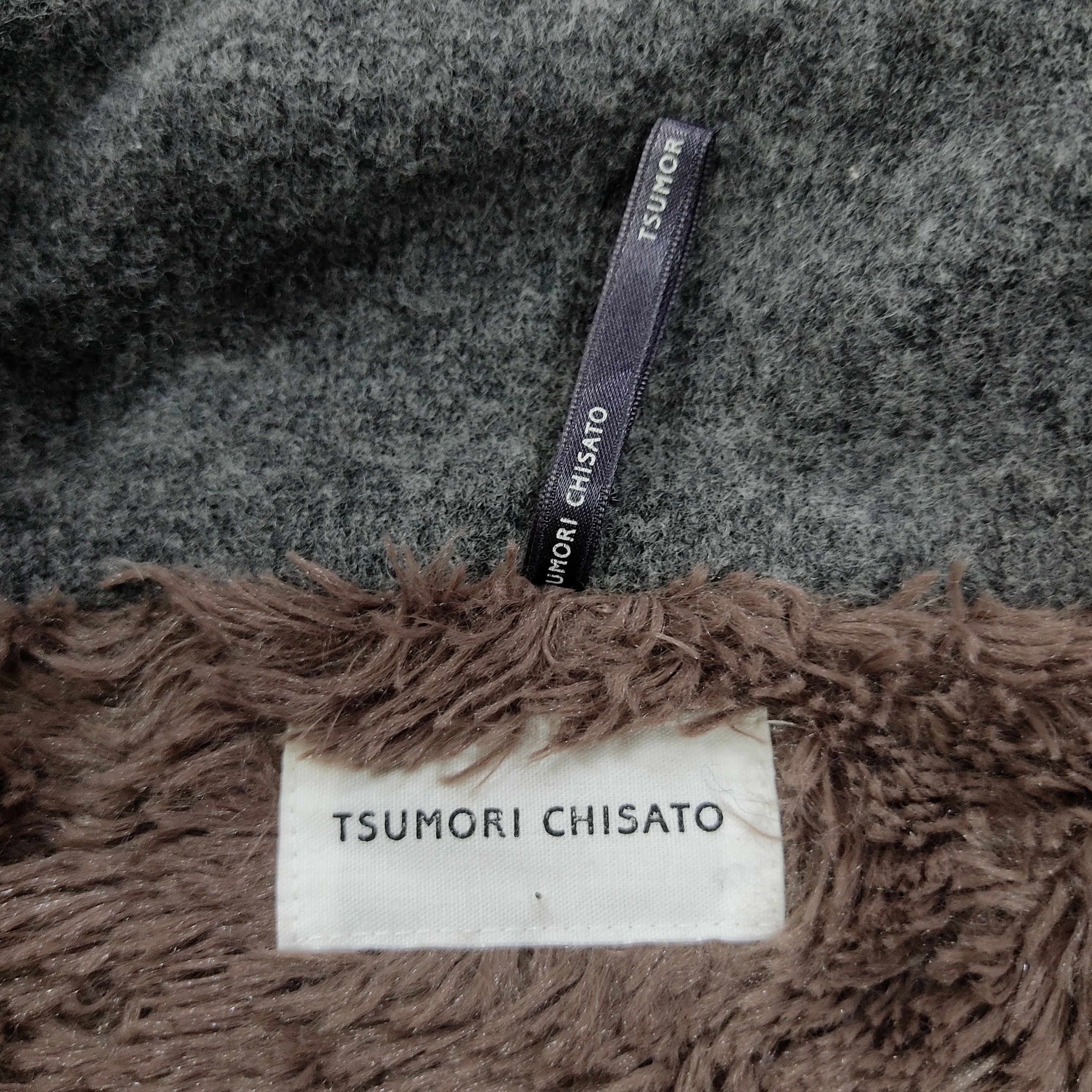 Tsumori Chisato Tsumori Chisato Fleece Lined Double Breasted Wool Jacket Size M / US 6-8 / IT 42-44 - 10 Thumbnail