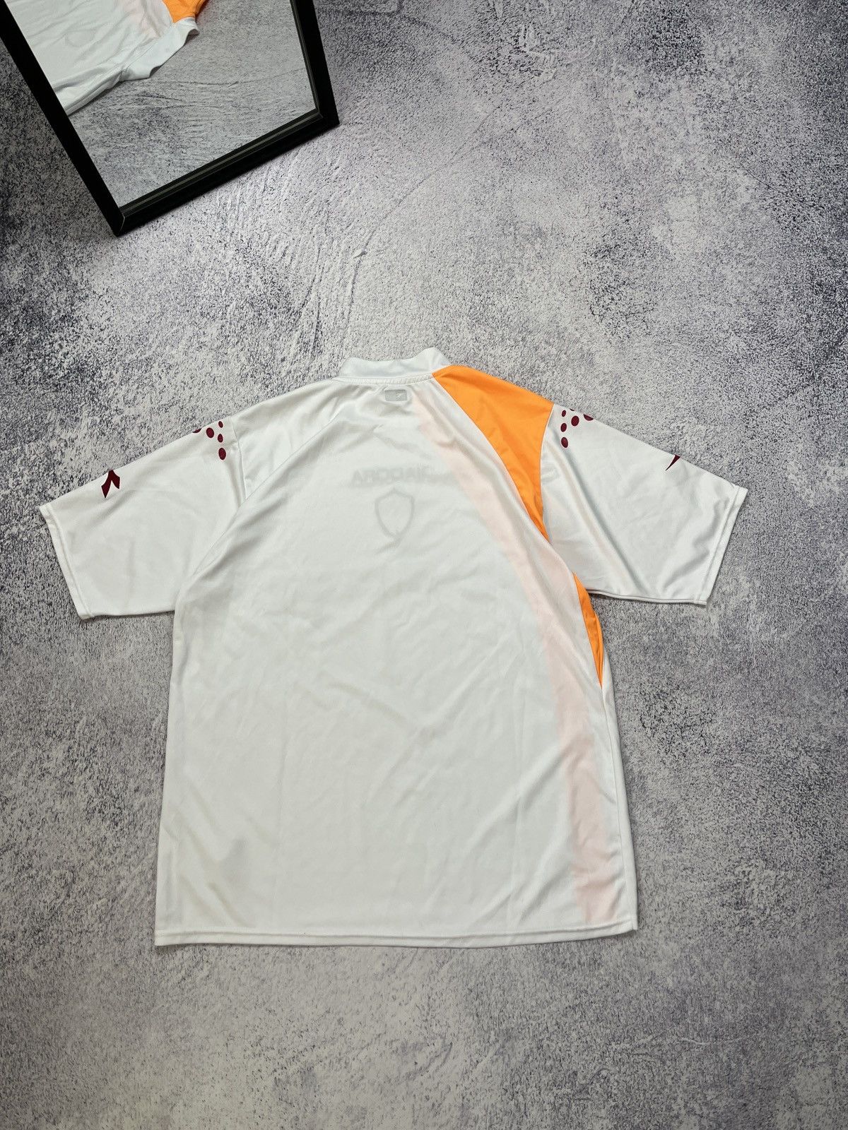Diadora × Vintage Diadora As Roma Away Football Shirt 2004/05 Soccer Jersey Size US XL / EU 56 / 4 - 15 Thumbnail
