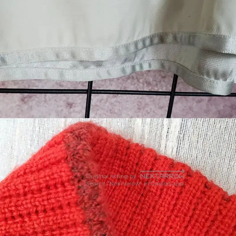 Kenzo Kenzo Red Wool Blend Half-Zip Pullover for Women . Size M / US 6-8 / IT 42-44 - 7 Thumbnail