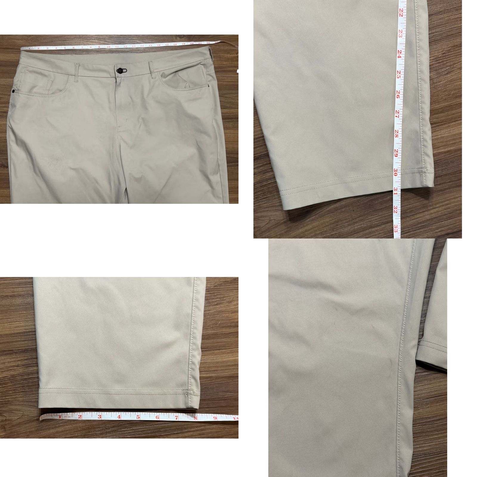 Vintage Public Rec Dealmaker 5 Pocket Pants Sz 44x32 Tan Khaki Straight Leg Performance Size US 44 / EU 60 - 8 Thumbnail