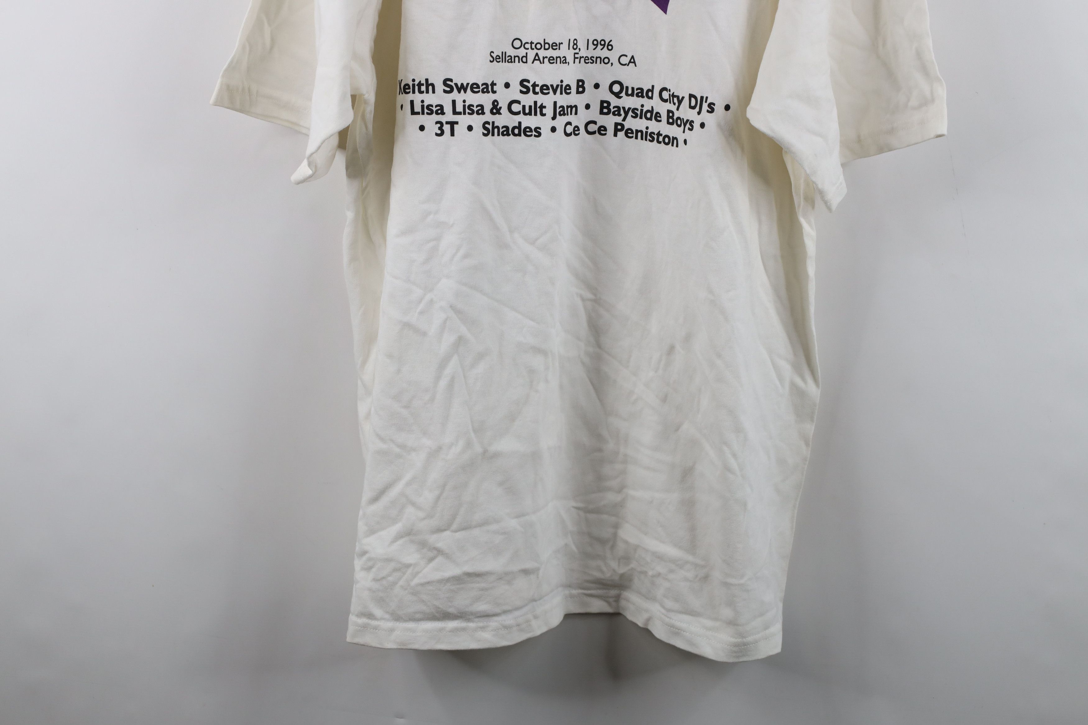 Vintage Vintage 90s Sweat B95 94.9 Hip Hop Fall Jam 96 T-Shirt USA Size US XL / EU 56 / 4 - 14 Thumbnail