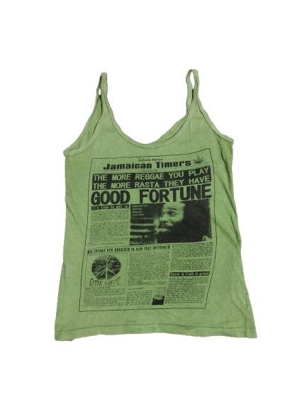 Japanese Brand Goa Jamaican Timers Tank Top Size XXS / US 00 / IT 34 - 1 Thumbnail