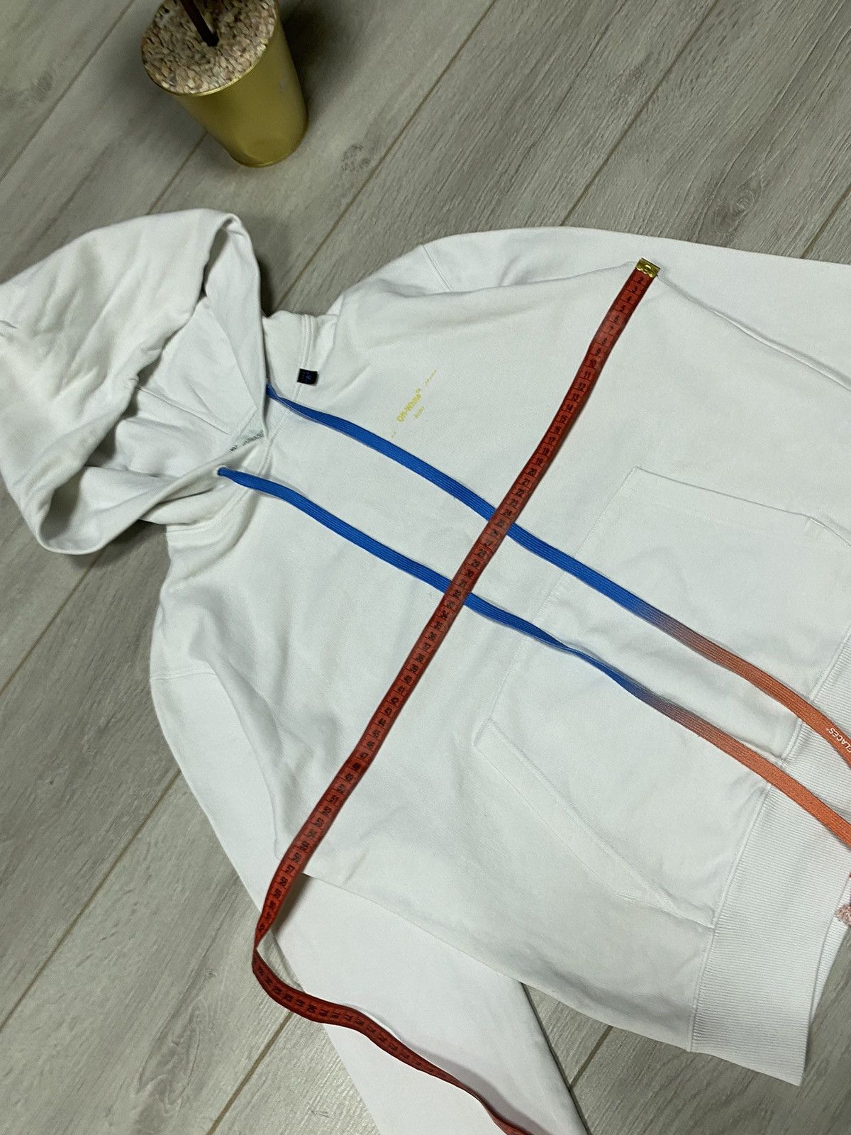 Off-White Off-White acrylic arrow hoodie Size US S / EU 44-46 / 1 - 13 Thumbnail