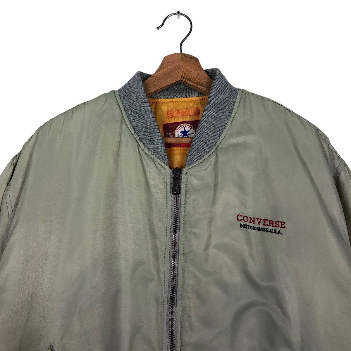 Japanese Brand 🔥90’s Riot Riot Vintage Bomber Jacket Converse Buston Mass Size US L / EU 52-54 / 3 - 3 Thumbnail