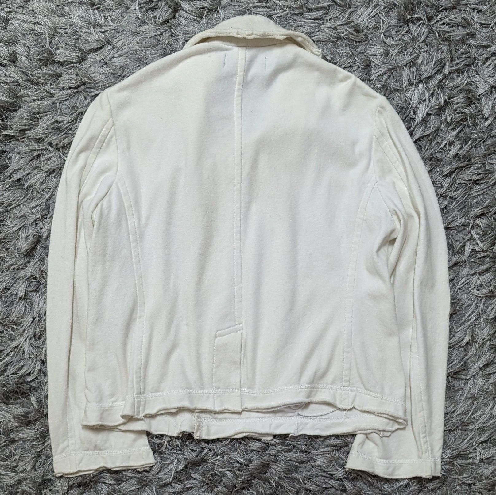 Comme des Garcons S/S 2003 Comme Des Garcons Cotton Cropped Jacket Size M / US 6-8 / IT 42-44 - 3 Thumbnail