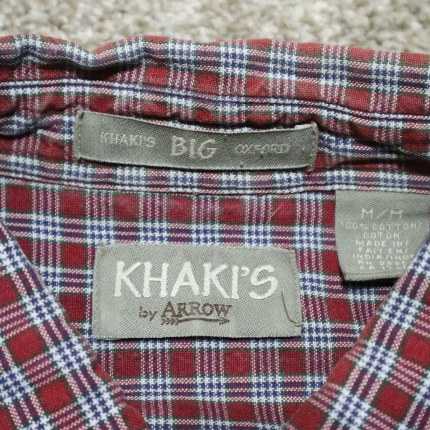 Mountain Khakis MOUNTAIN KHAKIS Button-Up Shirt Plaid Red Outdoors Lightweight Casual Mens Medium Size US M / EU 48-50 / 2 - 2 Thumbnail