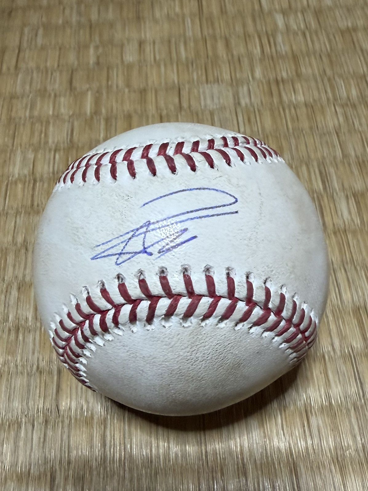 MLB LA dodgers signed MLB Rawlings baseball Hye Seong Kim Size ONE SIZE - 1 Thumbnail
