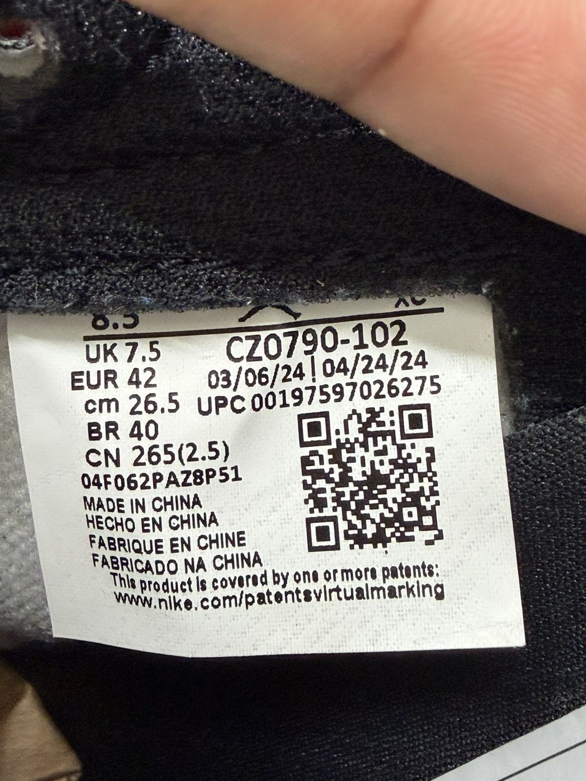Jordan Brand Jordan 1 Low Mocha Size 8.5 (2024) Size US 8.5 / EU 41-42 - 10 Thumbnail