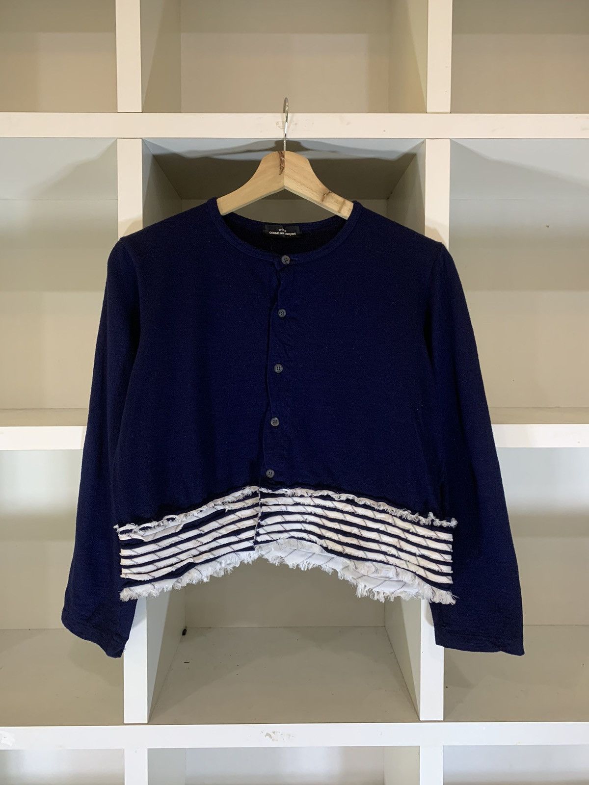 Comme des Garcons Vintage AD2000 Tricots Comme Des Garcons Button Up Shirt Size S / US 4 / IT 40 - 2 Thumbnail